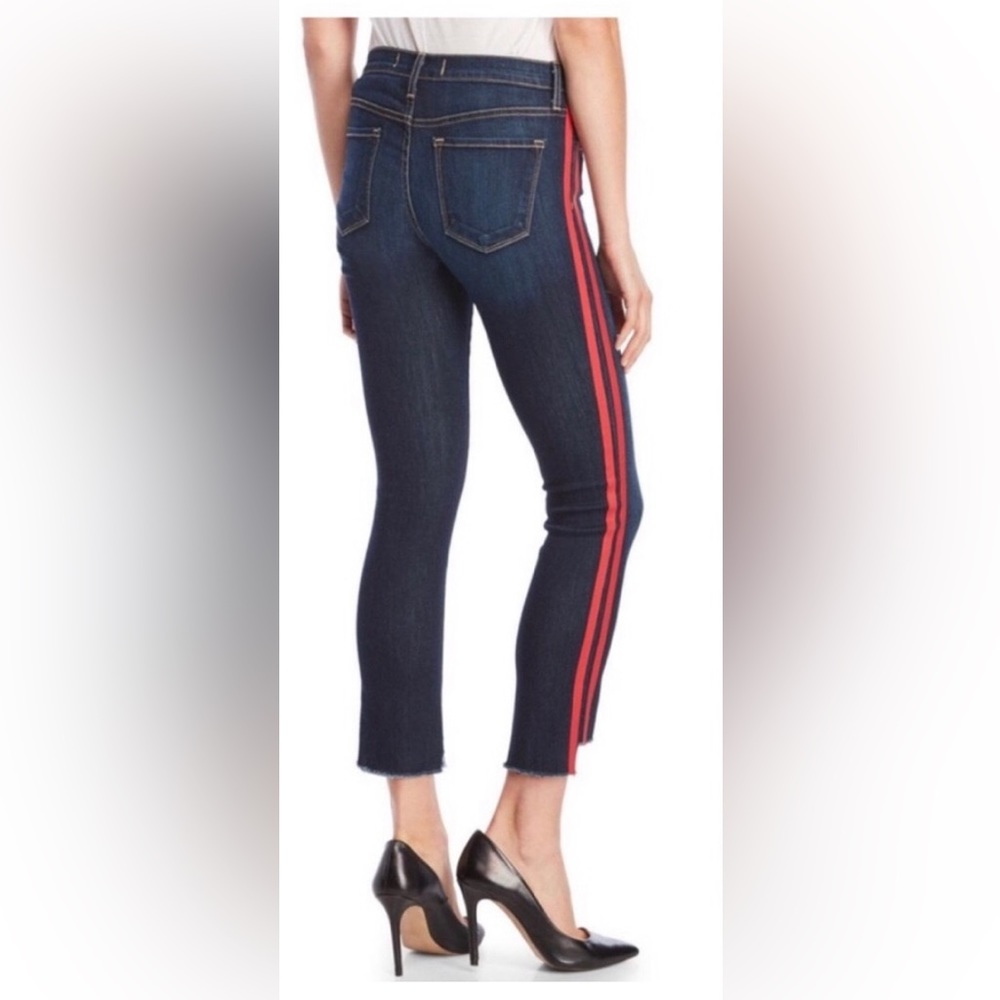 Flying Monkey Side Stripe Skinny Jeans